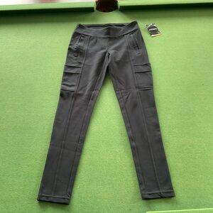Jockey Black Track ponte Pants small nwt